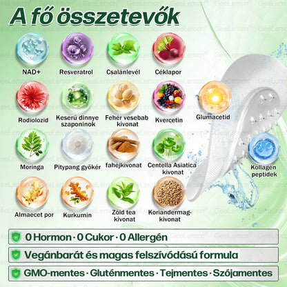 Ajánlott a Semmelweis Kórház által · 👩‍⚕️BENU hivatalos üzlet| 🎄✅ 𝐆𝐞𝑒𝐿𝑒𝐦𝐨𝐧® Glumasetide 8 az 1-ben Karcsú és Egészséges Nano Mikrotűs Tapasz 🇭🇺
